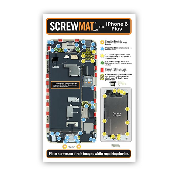 Screwmat for iPhone 6 Plus 5.5"