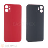 Back Cover for iPhone 11 (Big Hole) (High Quality) [Red]