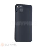 Back Cover for iPhone 14 Plus (Big Hole) (High Quality) [Black]