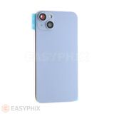 Back Cover for iPhone 14 Plus (Big Hole) (High Quality) [Blue]