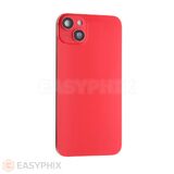 Back Cover for iPhone 14 Plus (Big Hole) (High Quality) [Red]