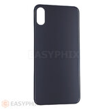 Back Cover for iPhone X (Big Hole) [Black]