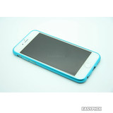 Aluminum Alloy Metal Bumper Frame Case for iPhone 6 6S 4.7" [Light Blue]