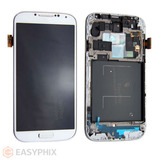 Samsung Galaxy S4 i9505 LCD and Digitizer Touch Screen Assembly with Frame [White]