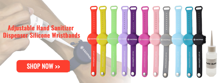 Sanitizer Refillable Wristband