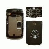 Blackberry 9700 Full Housing with Middle Plate [Black]