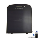 Blackberry Q10 LCD and Digitizer Touch Screen Assembly with Frame 001 [Black]