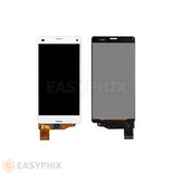 Sony Xperia Z3 Compact Touch Screen and LCD Assembly [White]