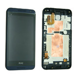 HTC Desire 610 LCD and Digitizer Touch Screen Assembly With Frame [Blue]