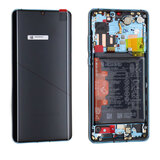 Huawei P30 Pro LCD and Digitizer Touch Screen Assembly with Frame + Battery (Service Pack) [Aurora Blue]