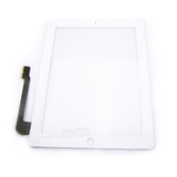 Digitizer Touch Screen with Adhesive Tape for iPad 3 4 [White]