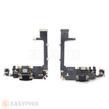 Charging Port Flex Cable with Interconnect Board for iPhone 11 Pro [Black]