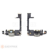 Charging Port Flex Cable with Interconnect Board for iPhone 11 Pro [White]