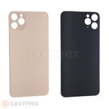 Back Cover for iPhone 11 Pro Max (Big Hole) (High Quality) [Gold]