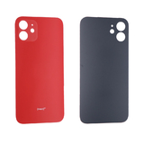 Back Cover for iPhone 12 (Big Hole) [Red]