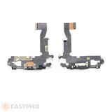 Charging Port Flex Cable for iPhone 12 / 12 Pro (Super High Quality) [Black]
