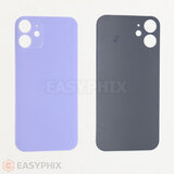 Back Cover for iPhone 12 Mini (Big Hole) [Purple]