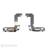 Charging Port Flex Cable for iPhone 12 Mini (Super High Quality) [Black]