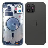 Rear Housing for iPhone 12 Pro [Black]