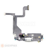 Charging Port Flex Cable for iPhone 13 Pro (OEM) [Silver]