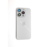 Back Cover Assembly for iPhone 15 Pro with camera and back rack (High Quality) [Titanium]