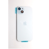 Back Cover Assembly for iPhone 15 Plus with camera and back rack (High Quality) [White]