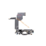 Charging Port Flex Cable for iPhone 15 Pro (OEM) [Black]