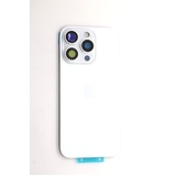 Back Cover Assembly for iPhone 16 Pro with camera and back rack (High Quality) [White]