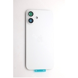 Back Cover Assembly for iPhone 16 Plus with camera and back rack (High Quality) [White]