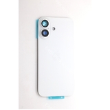 Back Cover Assembly for iPhone 17 with camera lens and back rack (High Quality) [White]