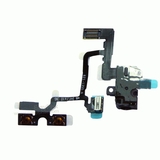 Headphone Audio Jack Volume Mute/Slient Switch Button Flex Cable [Black] for iPhone 4G