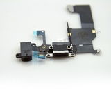 Charging Port USB Connector Dock Headphone Jack Flex Cable [Black] for iPhone 5G