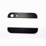 Top and Bottom Glass Cover for iPhone 5G [Black]