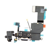 Charging Port USB Plug In Connector Dock Headphone Jack Flex Cable [Black] for iPhone 5C