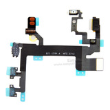 Power Mute Volume On/Off Button Flex Cable for iPhone 5S