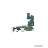 Charging Port Flex Cable with Microphone and Headphone Jack Port [White] for iPhone 6 Plus 5.5"