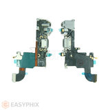 Charging Port Flex Cable with Microphone and Headphone Jack Port for iPhone 6S 4.7" [Light Grey]