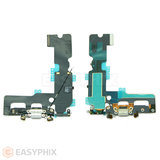 Charging Port Flex Cable for iPhone 7 Plus 5.5" [White]