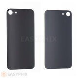 Back Cover for iPhone 8 4.7" (Big Hole) [Black]