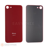 Back Cover for iPhone 8 4.7" (Big Hole) [Red]