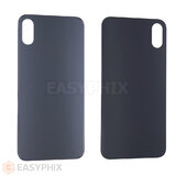 Back Cover for iPhone XS (Big Hole) [Black]