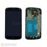 LG Nexus 4 E960 LCD and Digitizer Touch Screen Assembly with Frame