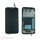 LG G2 D802 D805 LCD and Digitizer Touch Screen Assembly with Frame [Black]