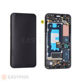 LG Q6 LCD and Digitizer Touch Screen Assembly with Frame [Black]