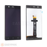 Nokia 3 LCD and Digitizer Touch Screen Assembly [Black]