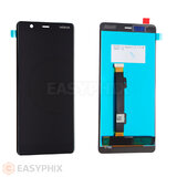 Nokia 5.1 LCD and Digitizer Touch Screen Assembly [Black]