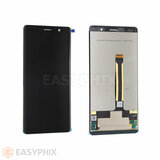Nokia 7 Plus LCD and Digitizer Touch Screen Assembly [Black]