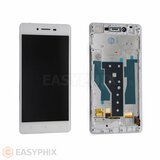 Oppo R7 LCD and Digitizer Touch Screen Assembly with Frame (Aftermarket) [White]
