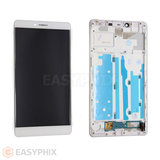 Oppo R7 Plus LCD and Digitizer Touch Screen Assembly with Frame (Aftermarket) [White]