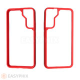 EDIVIA Case for Samsung Galaxy S22 5G [Red]